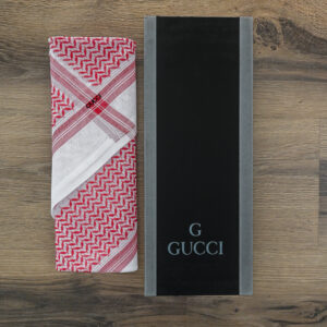 شماغ قوتشي احمر GUCCI